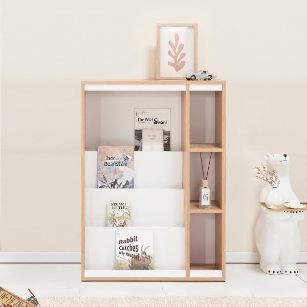 나벨 낮은 책장 800 5color