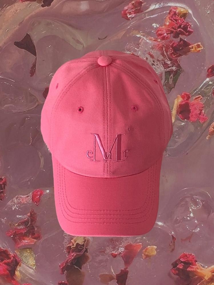 MUCENT BALL CAP (Coral pink) 무센트 볼캡 코랄핑크