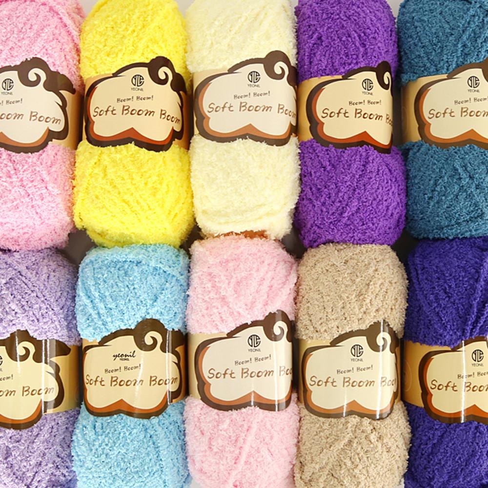 [소프트붐붐]수면양말같이 부드러운 따뜻한 아기털실/소프트붐붐 목도리/수면사/수면실/뜨개실/털실/겨울털실/소프트실/뜨개질실