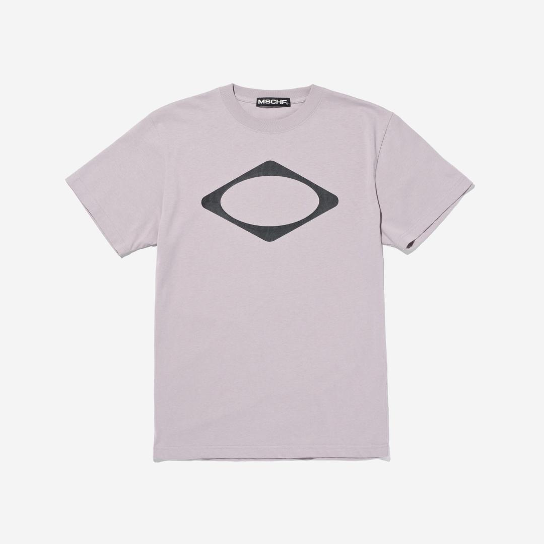 Mischief Rhombus Basic T-Shirt Dusty Pink