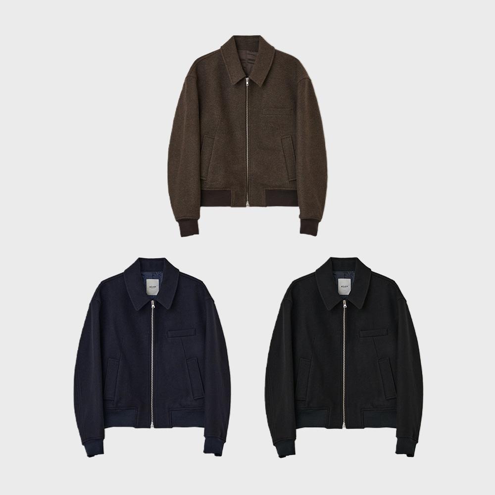 시티 트립 블루종 자켓 - 블랙