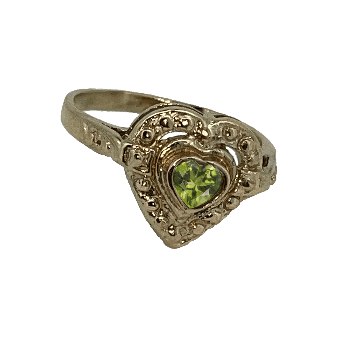 9ct golden Las Vegas ring - Small UK L / USA 5 1/2 / Ruby