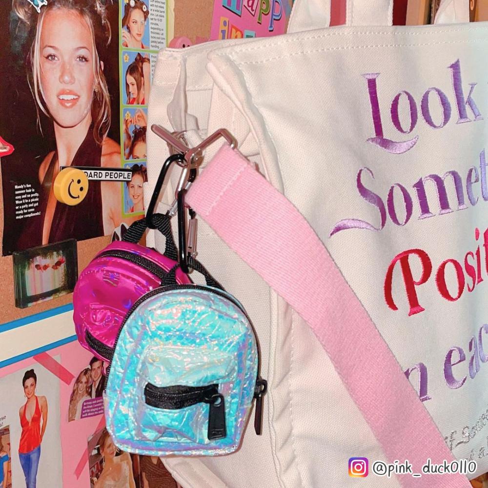 리얼리틀 포켓 미니백 키링 모음 귀여운 인형 어린이집 유치원 가방 백팩 랜덤 가방참장식