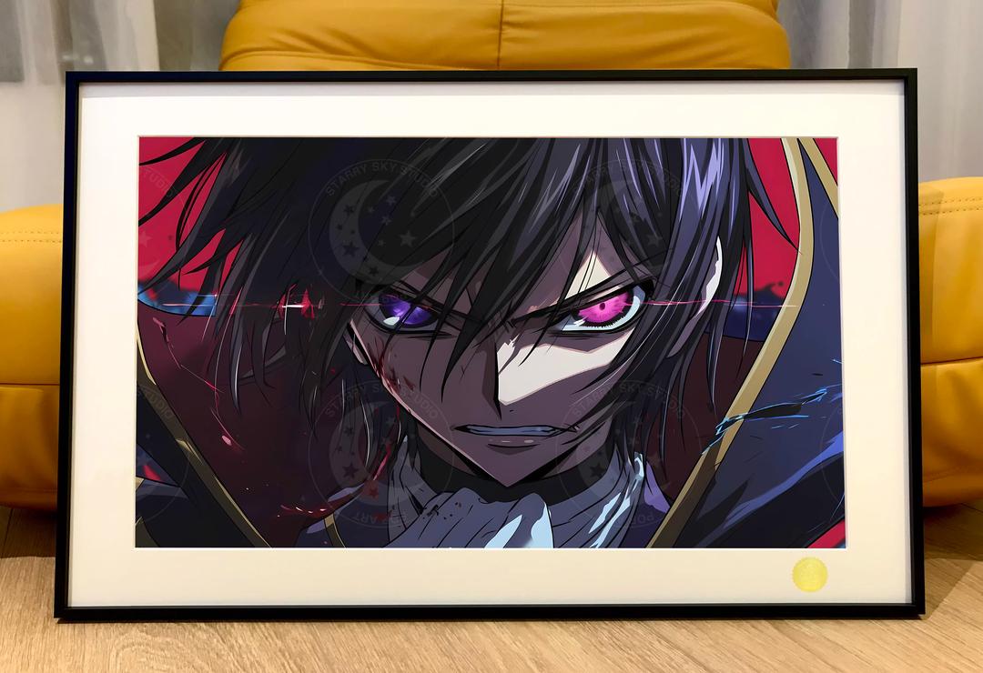 【Pre-sale】Decorative Painting of Lelouch Lamperouge-Code Geass-XingKong Studio