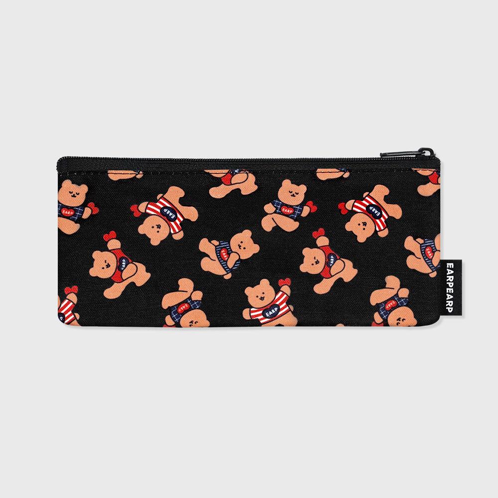 Dot dancing bear-black(필통)