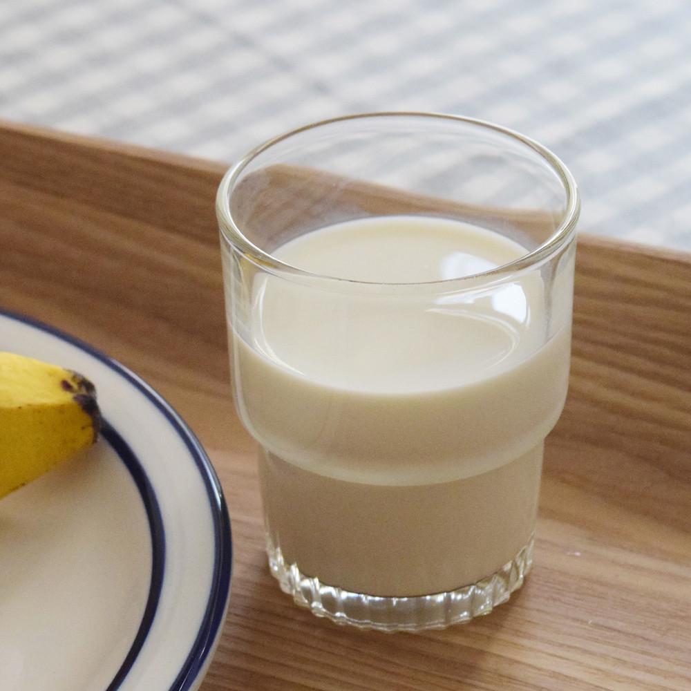 플리츠 글라스 카페 물컵 1p 플랫 화이트 잔