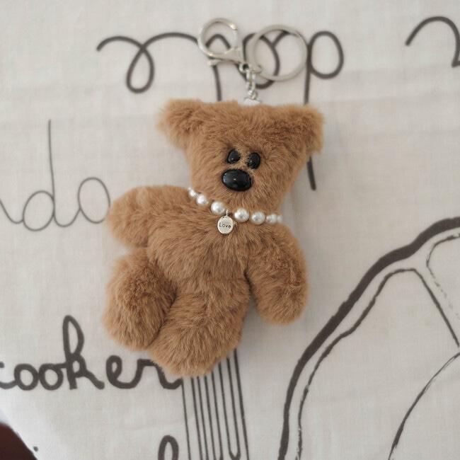 곰돌이 키링 인형 "봉봉이\"