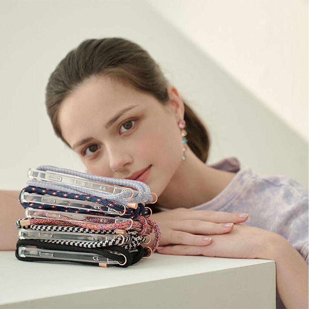 줄앤코 베이직 일체형 탈부착 분리형 핸드폰스트랩 케이스 목걸이 줄 8color 아이폰 갤럭시 폰케이스