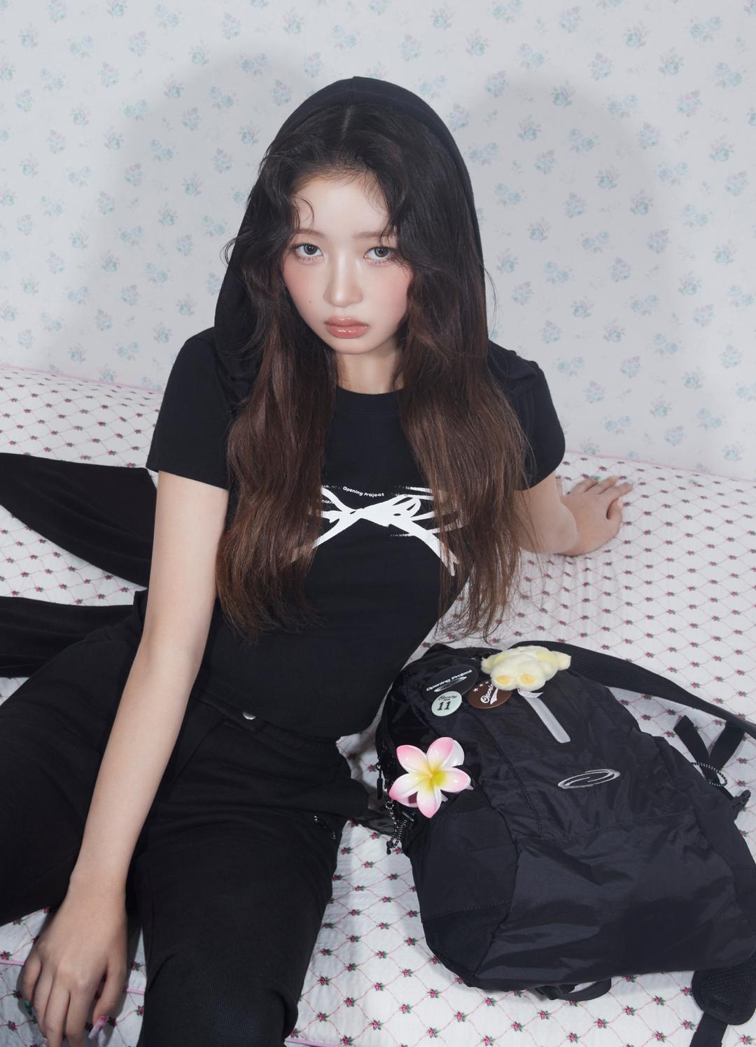 Mesh Pocket Runner Bag - Black