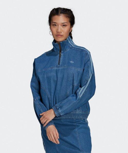 데님 트랙탑 W - 블루 / H11515