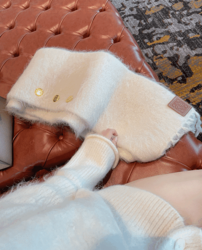 한정판매) 하이엔드 수리 알파카 울 59% 고함량 머플러