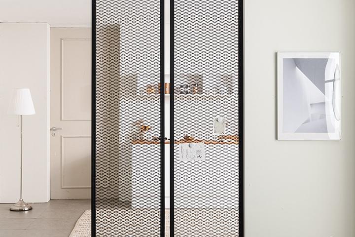 듀크 가벽 철제 메쉬파티션 600 400 사이즈 2colors