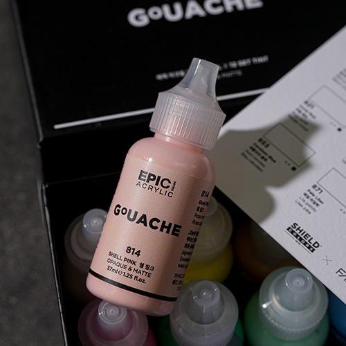 쉴드 에픽 아크릴 과슈 37ml 낱색 [옵션선택]