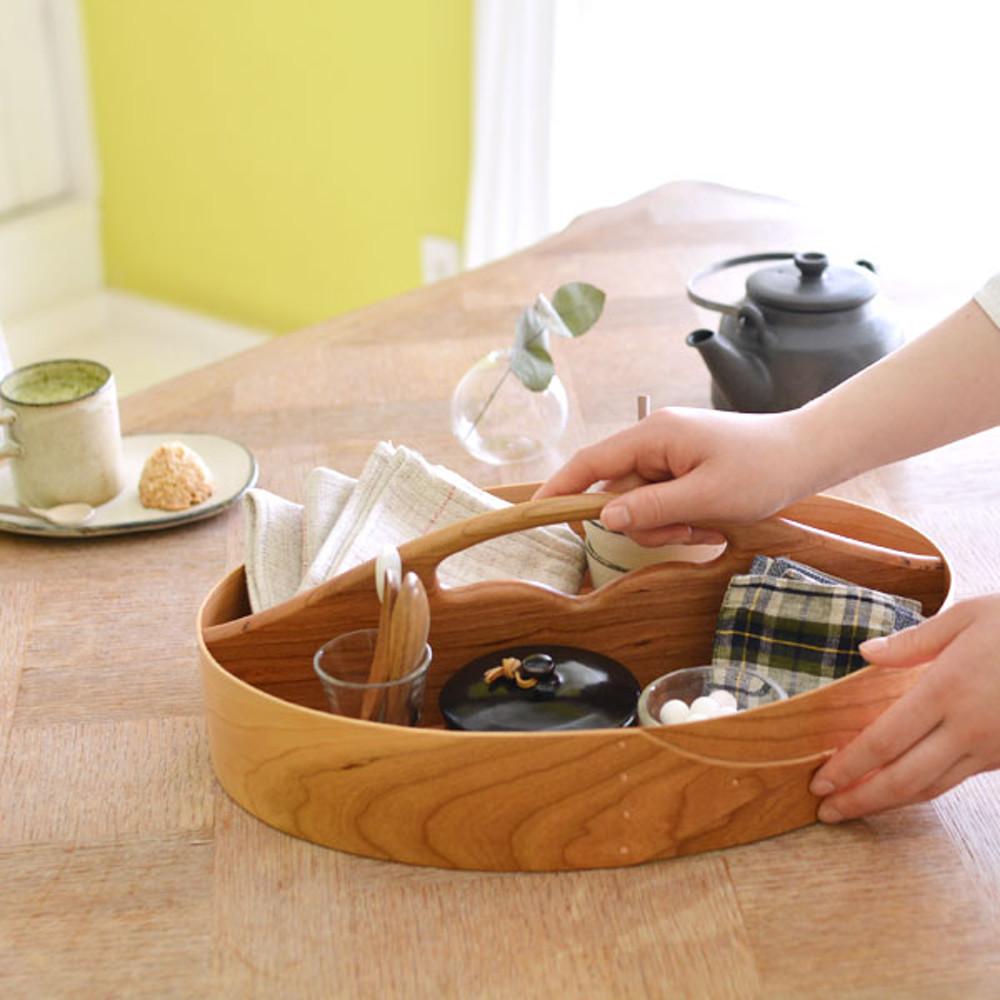 캠핑 Shaker Box 셰이커박스 손잡이트레이 캠핑용 수저통 : 테이블에이-