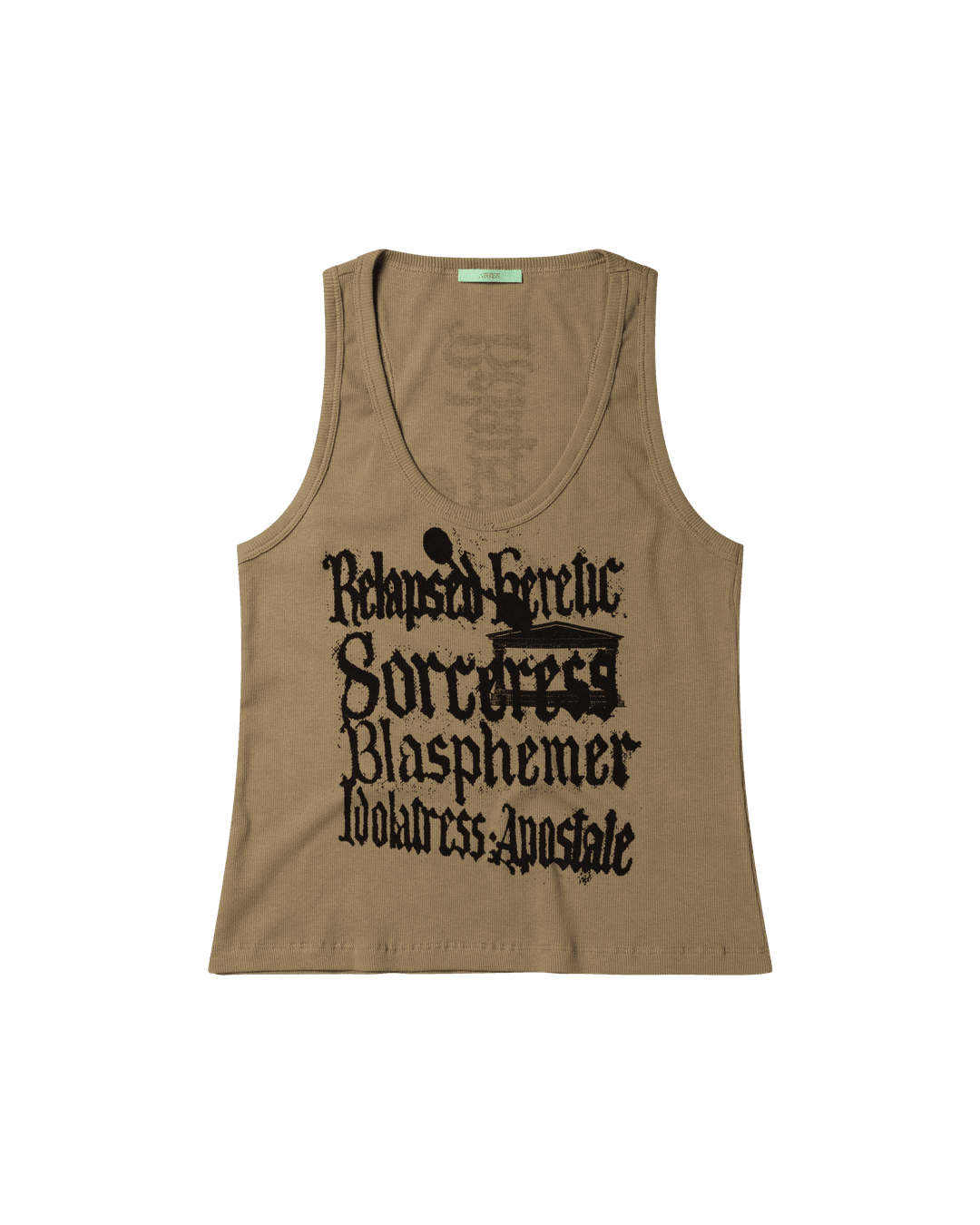 Relapsed Heretic Dad Vest - Khaki / 1