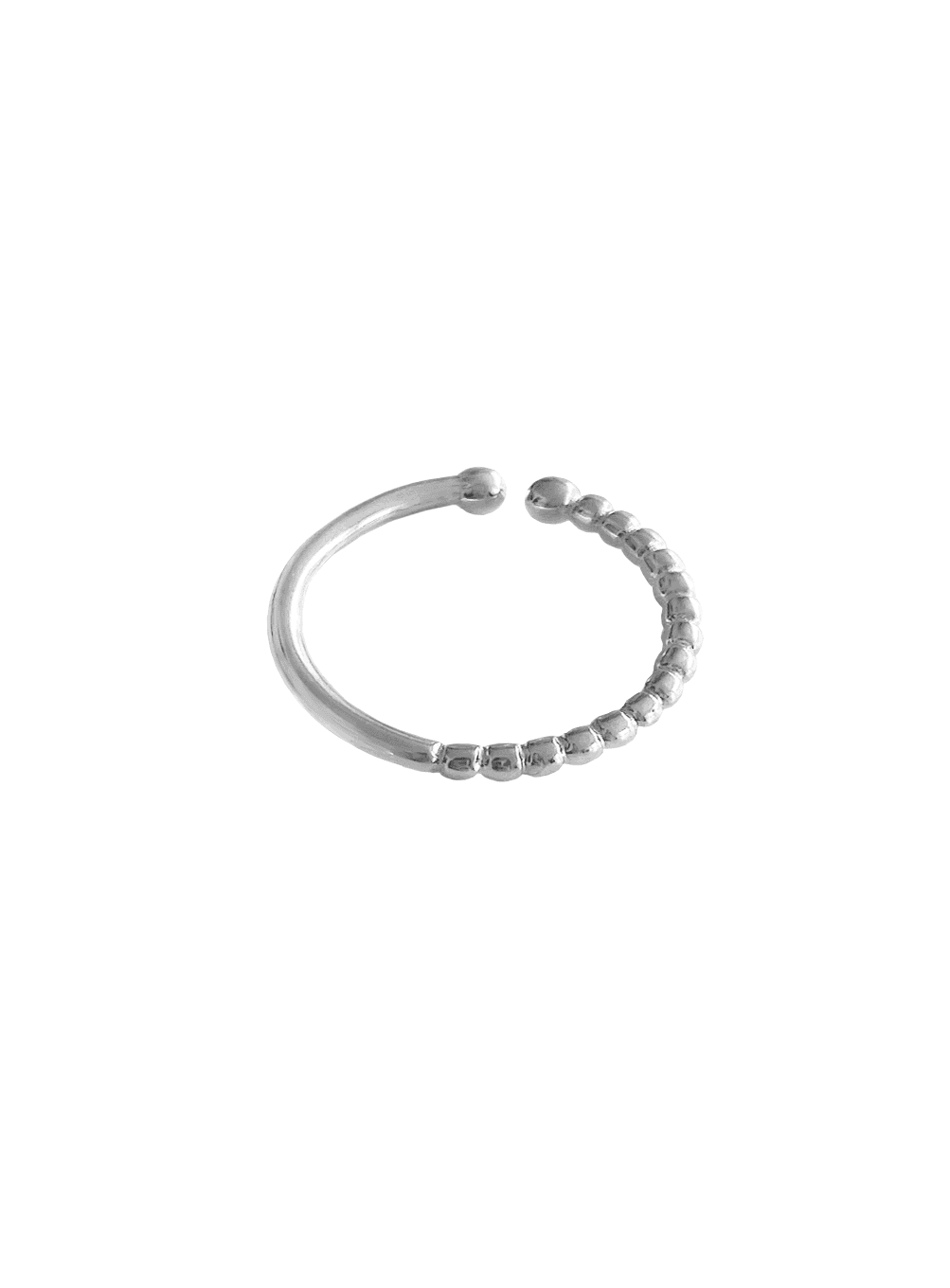 Half open ring