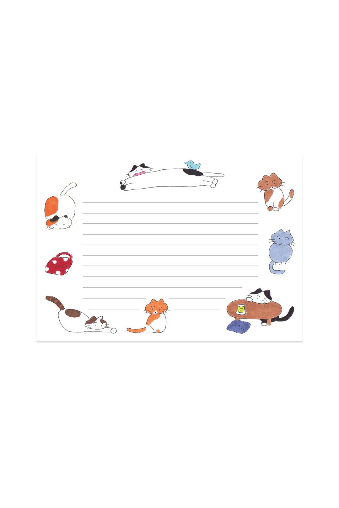 [danchoom] 고양이의 시선 편지지