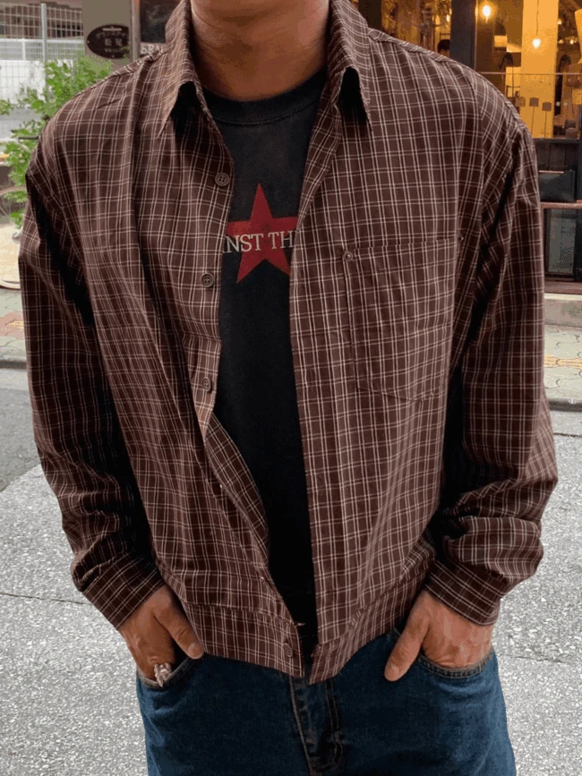 RM Check Choas Crop SH-JK