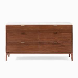 파커 서랍장_6단(쿨 월넛)