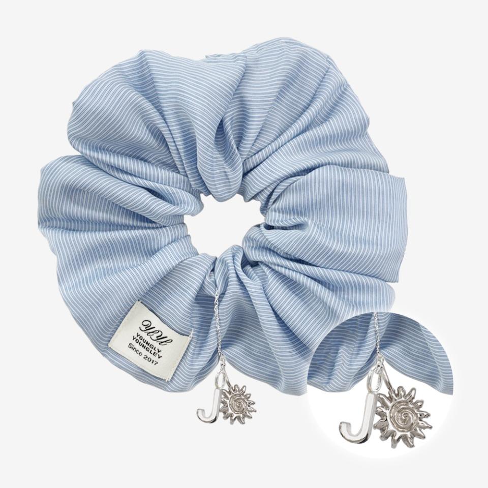 [이니셜 2개 선택/선물포장] Anniversary initial scrunchie, SHIRT