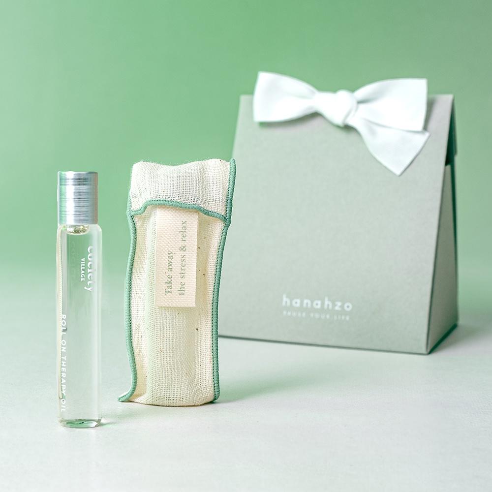 [선물포장] 코사이어티 빌리지 롤온 테라피 오일