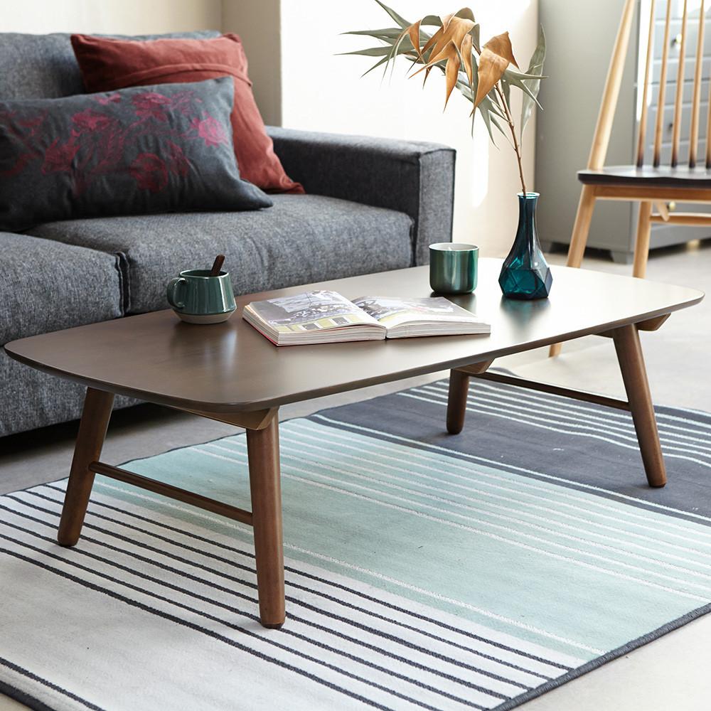 와이드 접이식 소파 거실테이블