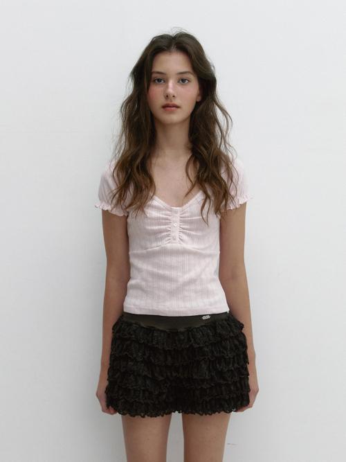 BUTTON BLUSH T (PINK)