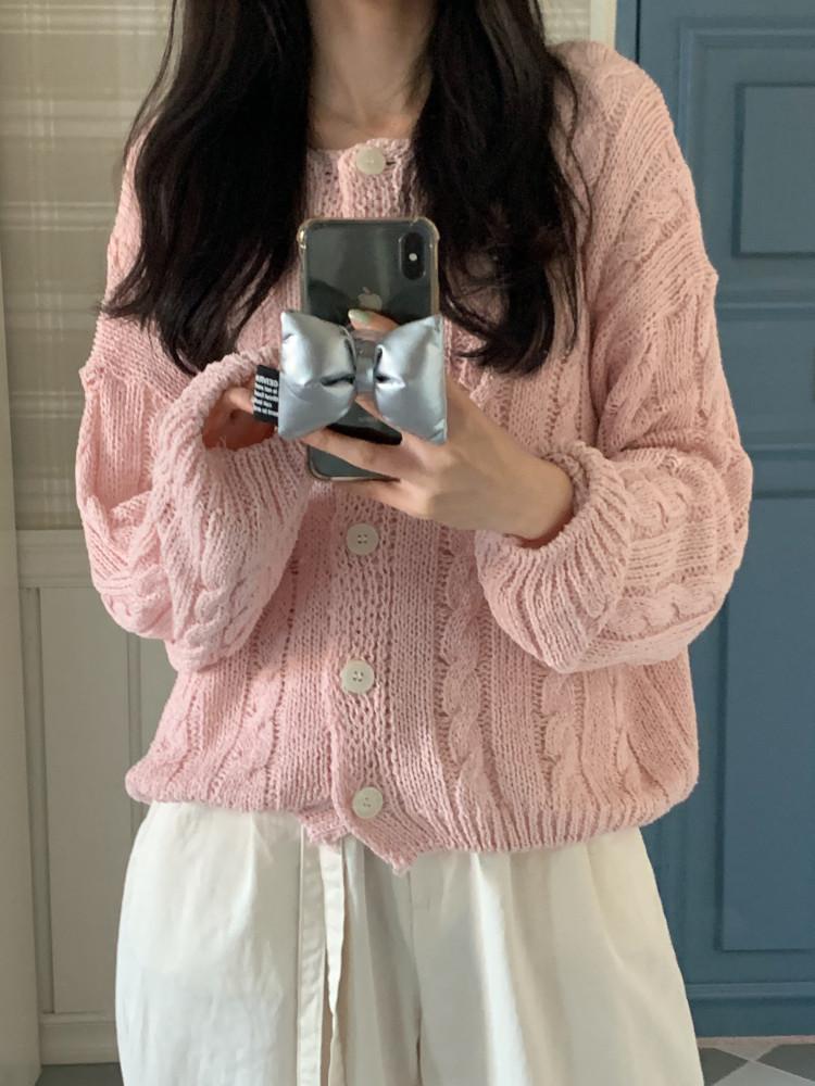 스프링 케이블 가디건