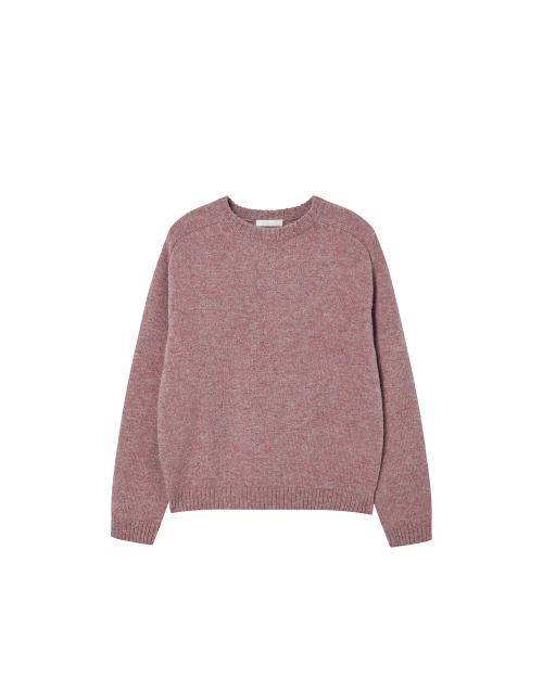 셔틀랜드 울 쉐기독 스웨터 (핑크)