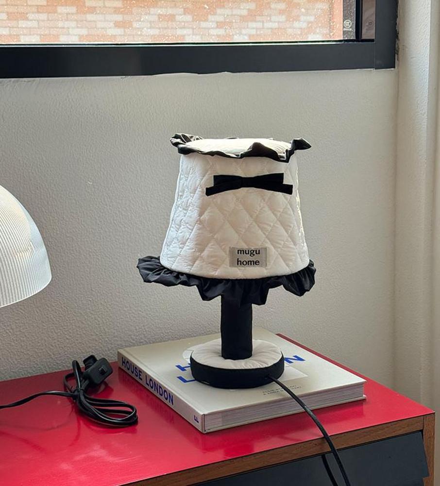 Vintage Quilting Race 침실 무드등 램프 스탠드 조명