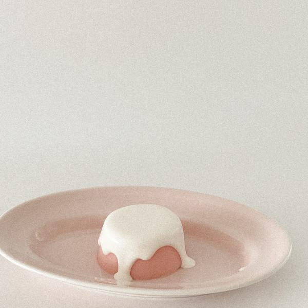 [cafe Blank_s] Pudding Oval plate