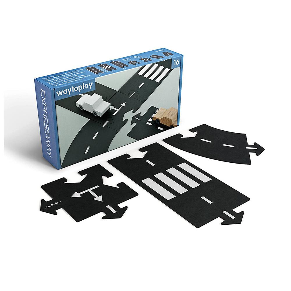 리뉴얼 웨이투플레이 자동차 도로놀이 물놀이 목욕놀이 16피스 익스프레스웨이 아기장난감