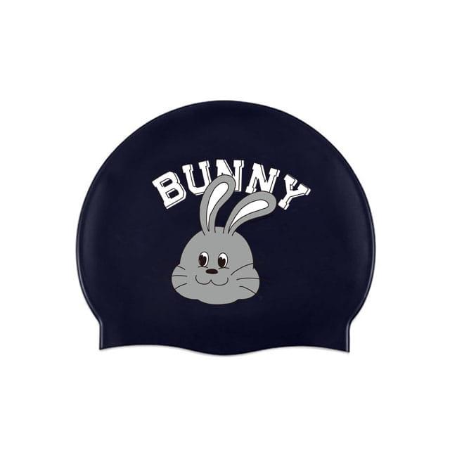 Heart bunny 하트 바니 수영모자 -네이비