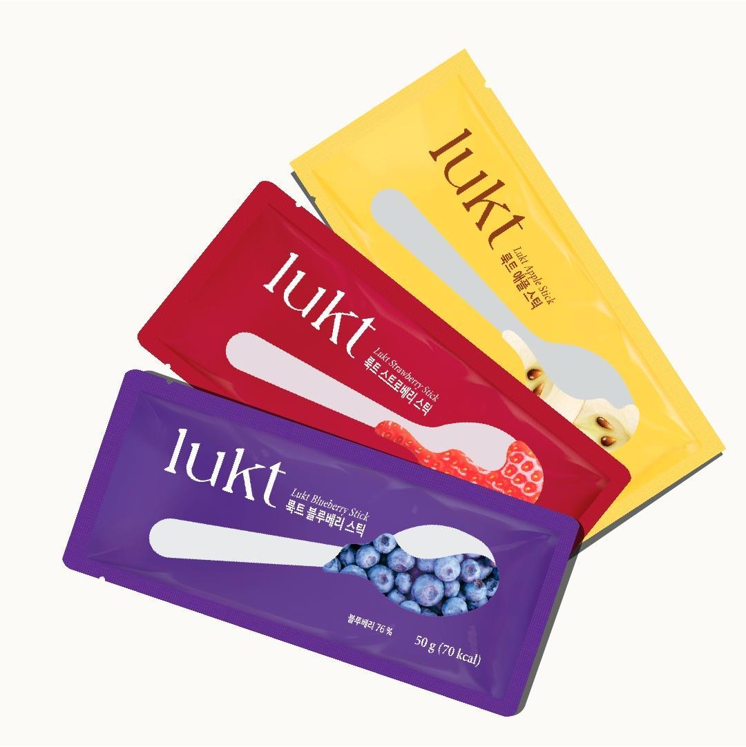 룩트 과일스틱 3종 택1 (블루베리/딸기/애플)