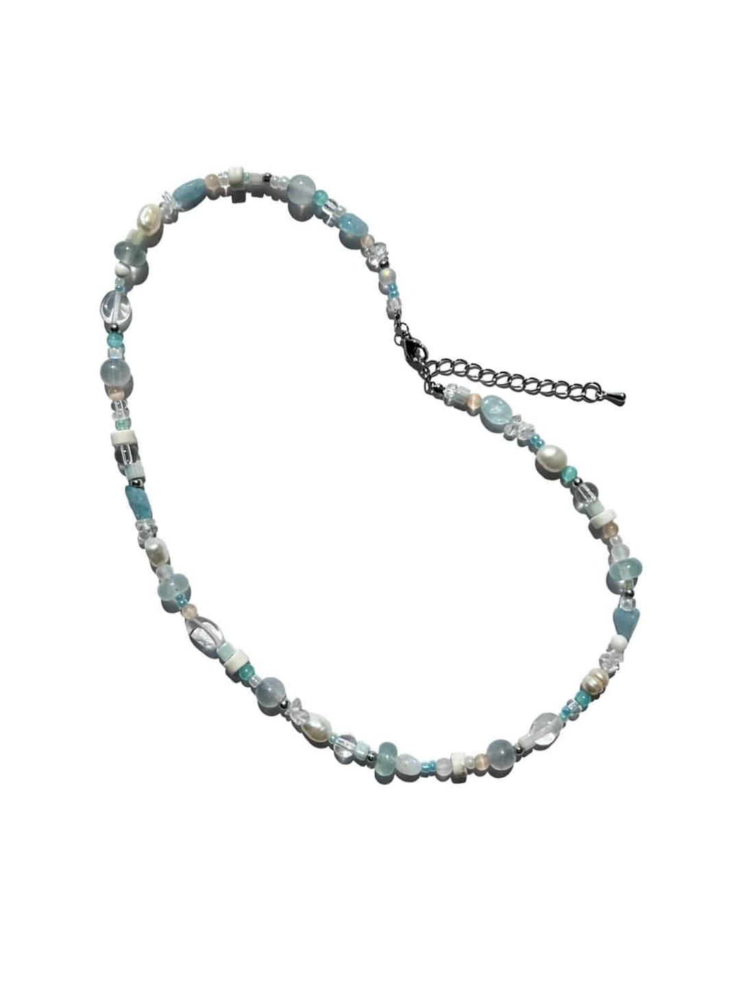 계절의 형상 멀티 비즈 목걸이 : 여름ver