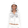 STRESSED MUSICIAN HOODIE IN WHITE