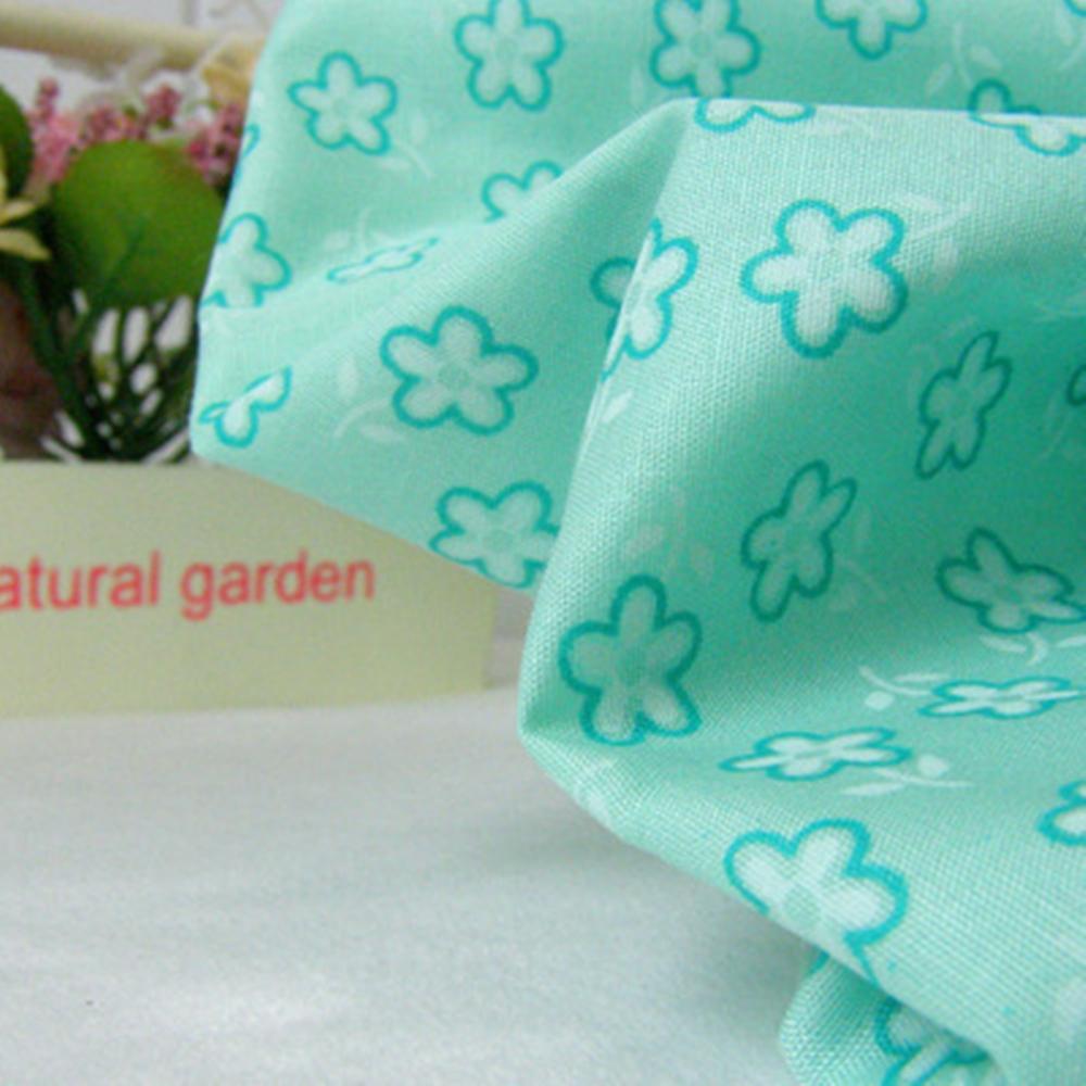 원단마트 면혼방원단 염색꽃 그린 2112