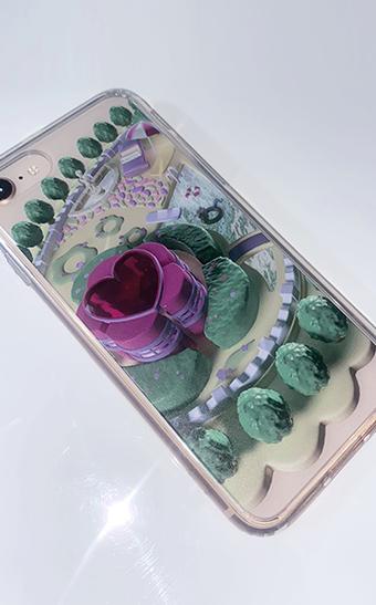 [주문제작]POCKET GIRL JELL HARD PHONE CASE