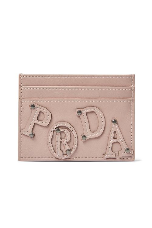 PRDA VINTAGE CARD WALLET PINK