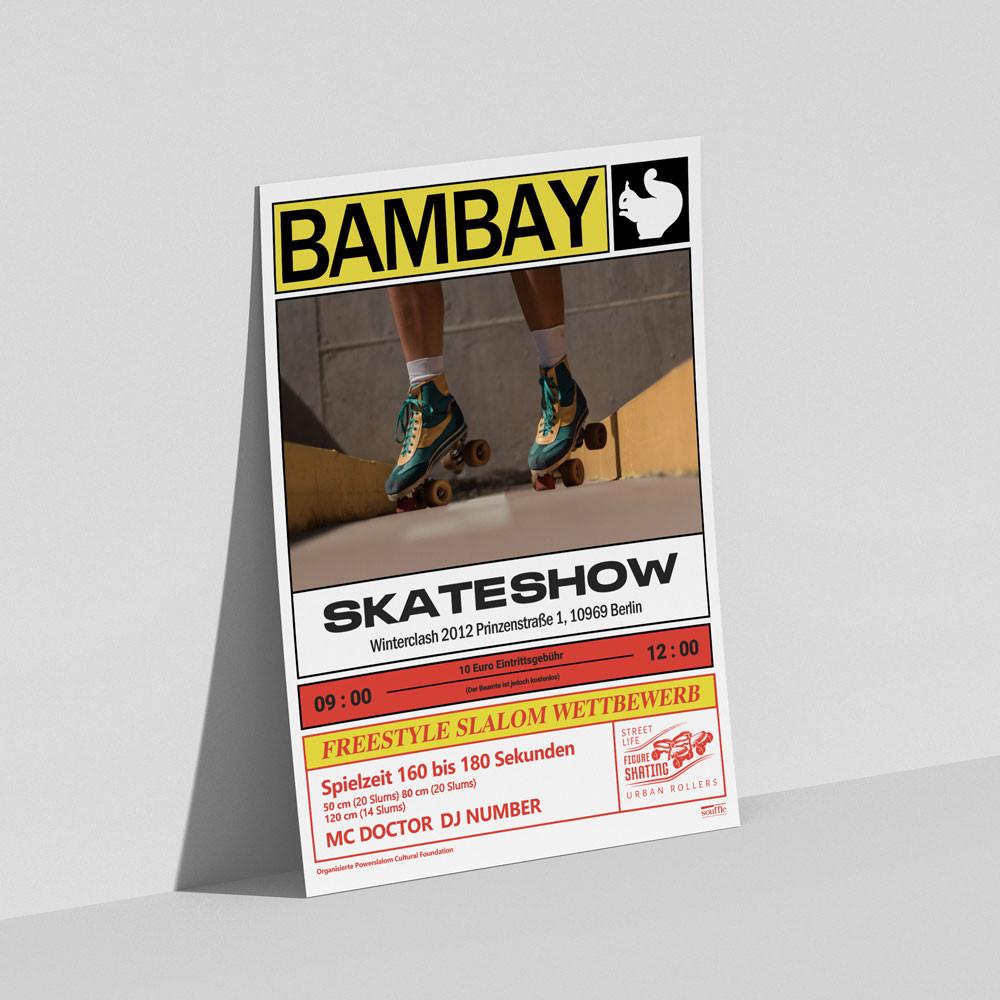 인테리어 아트포스터 BAMBAY 수플 A1 A2 사이즈