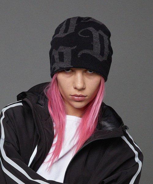 HD 로고 비니 블랙
