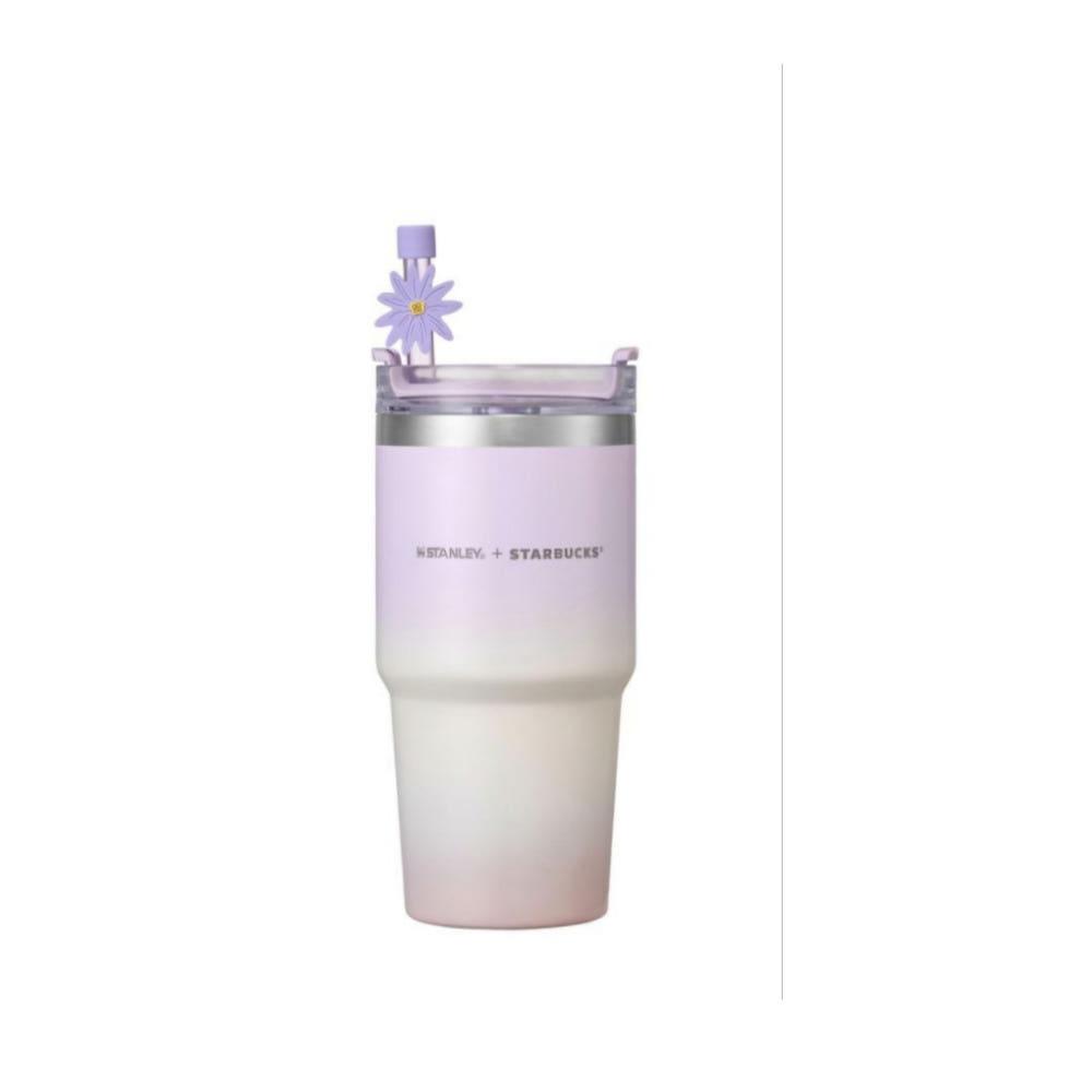 스타벅스 SS 땡스 플라워 스탠리 켄처 텀블러 591ml