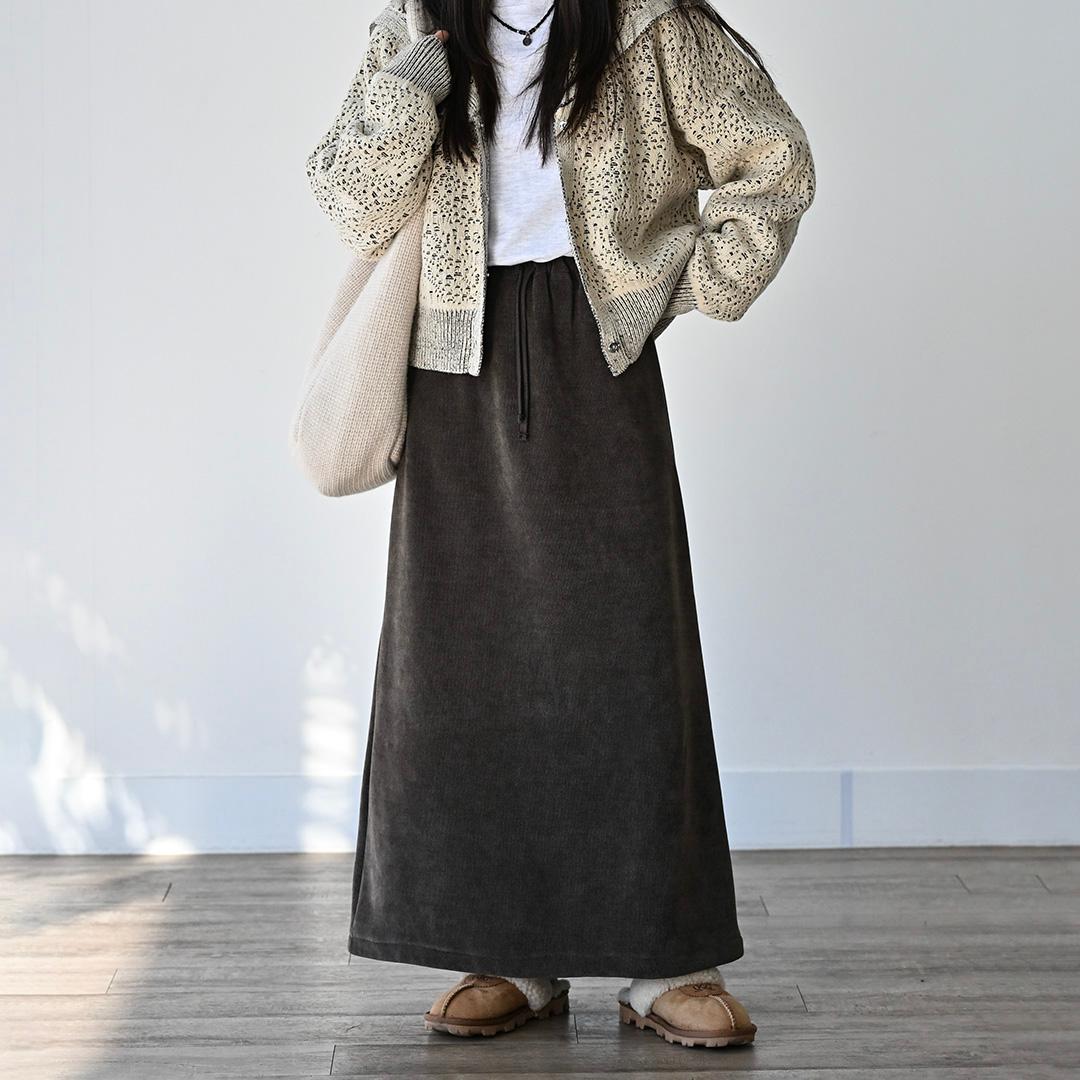 Bm Winter Fluffy A Skirt