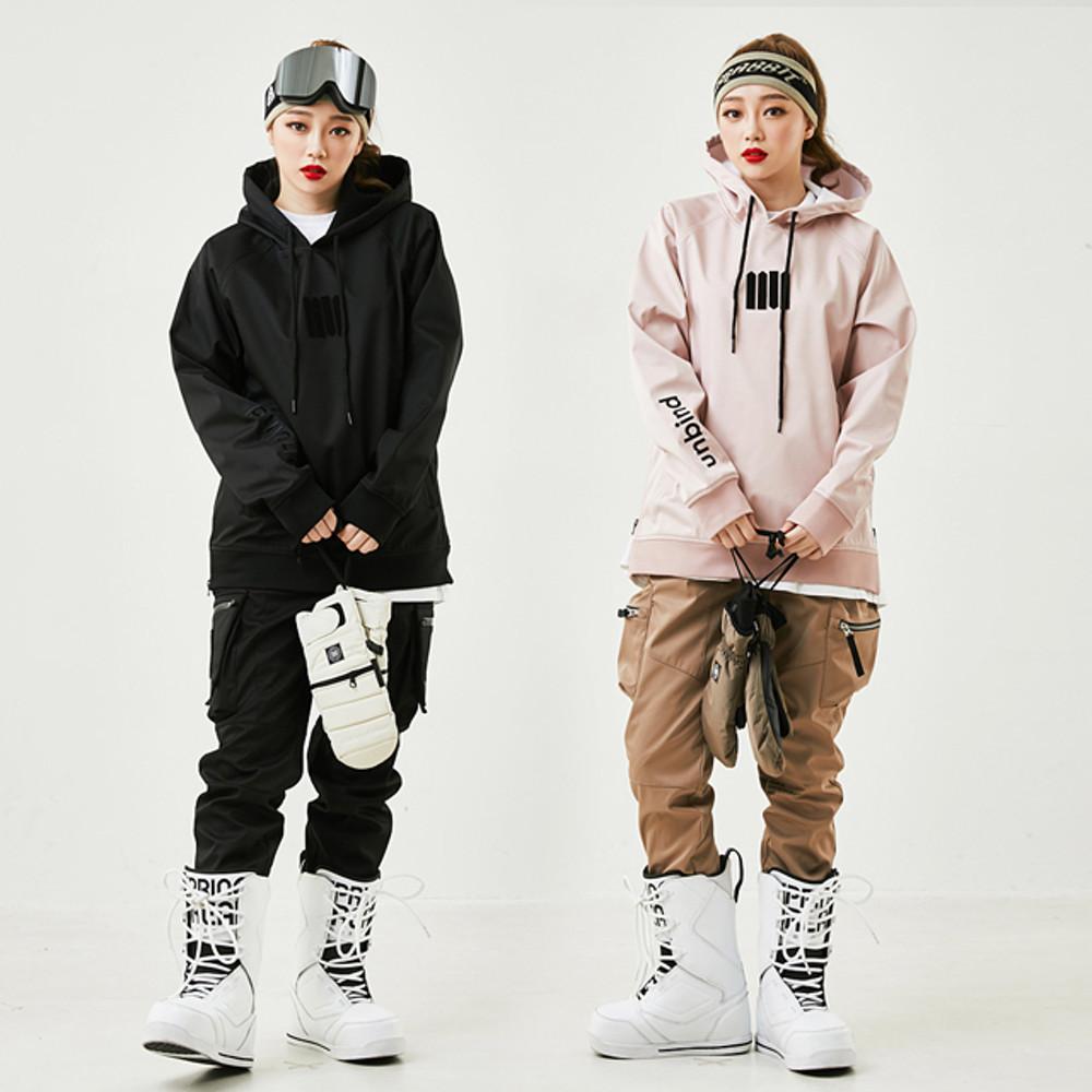 1920 언바인드 HAZZY WATERPROOF HOODIE 스노우보드 방수후드