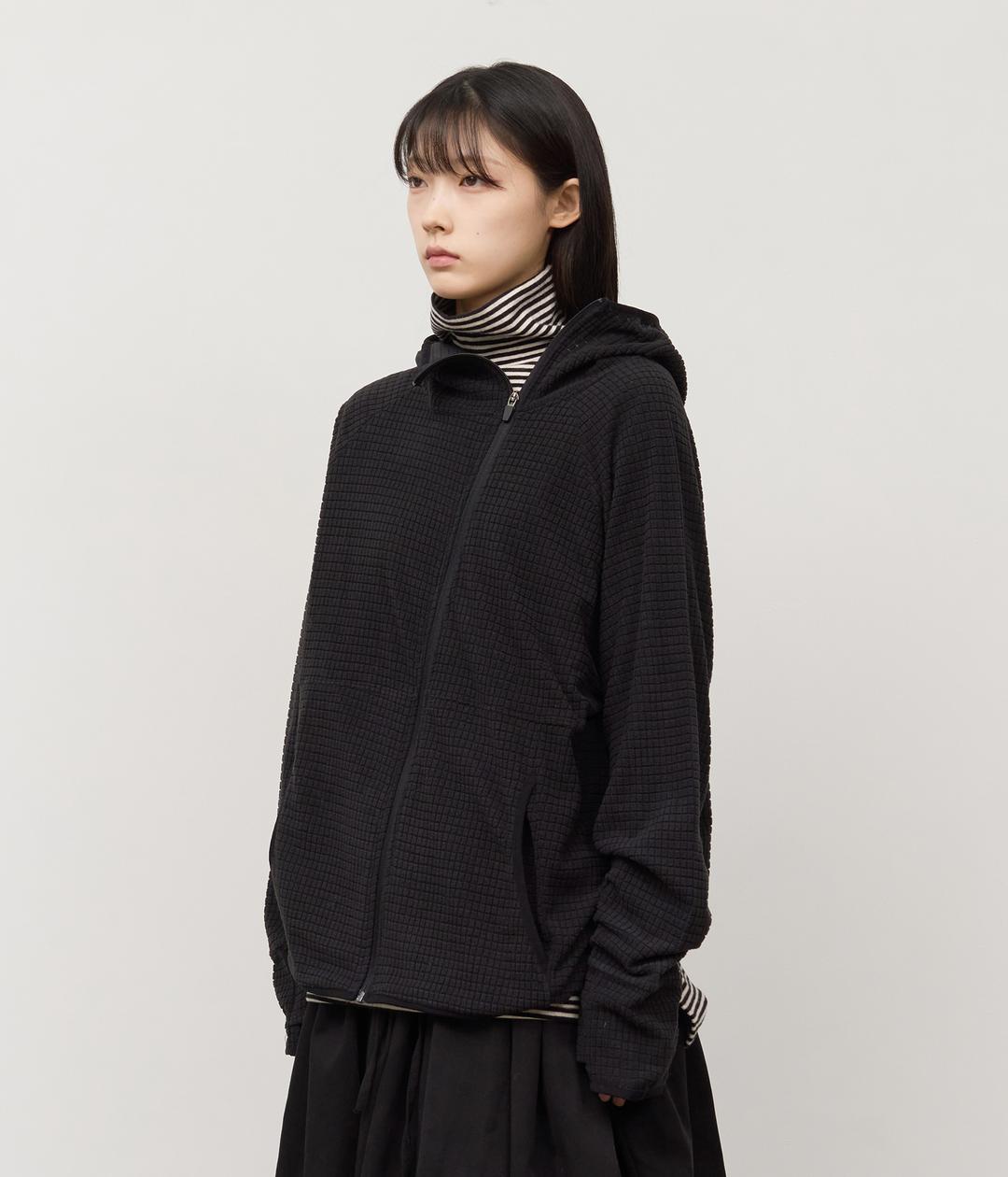 Grid Slash Zip Up (4color)