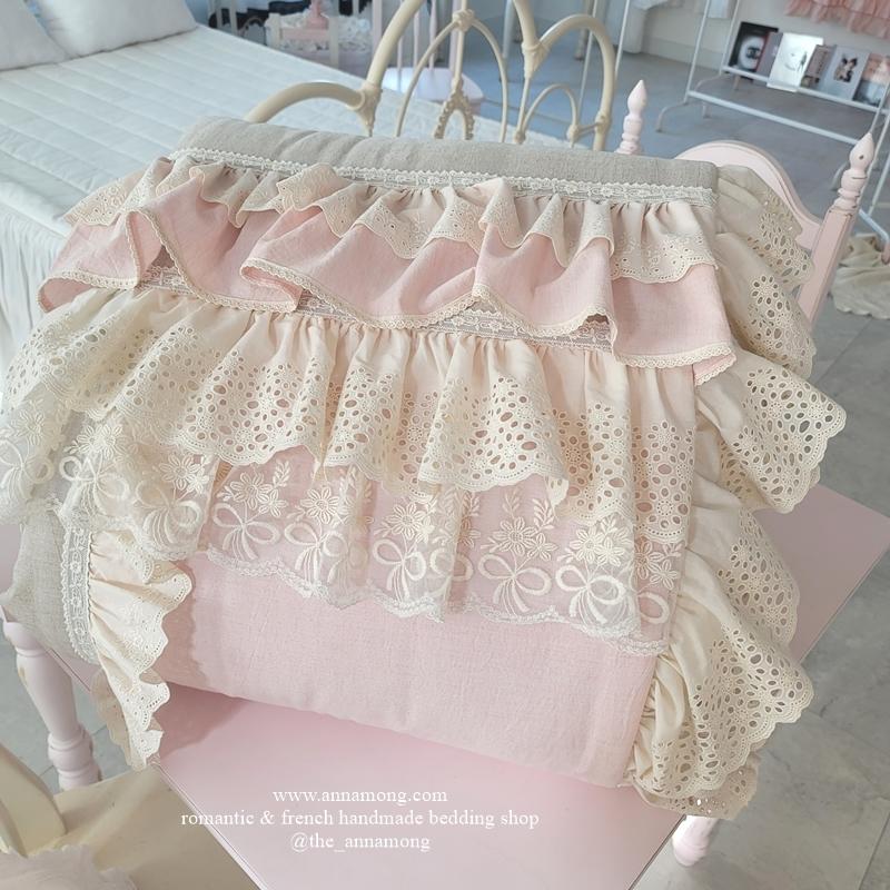 프란체스카.francesca 오트밀핑크 침구