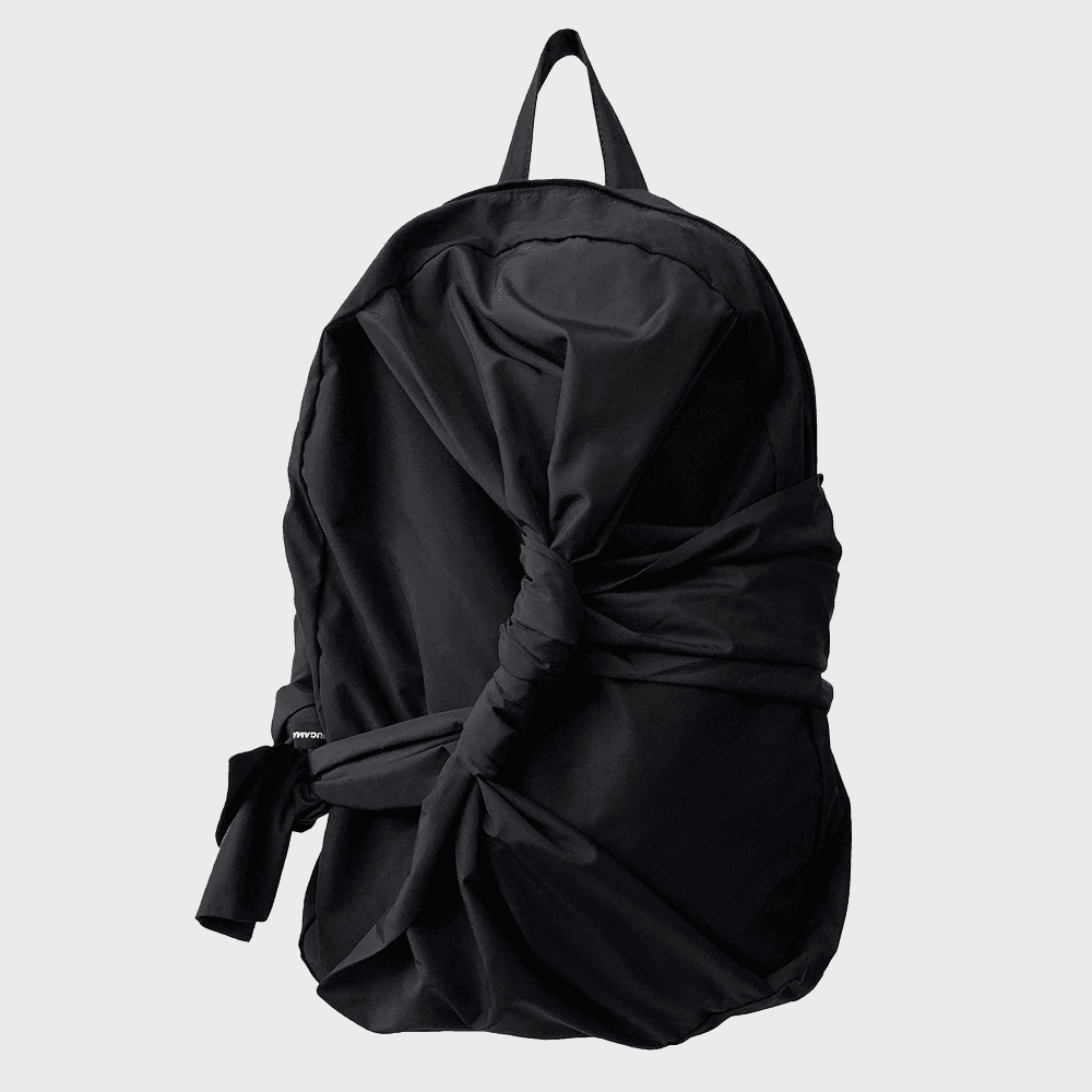 Knotted Backpack (Black)