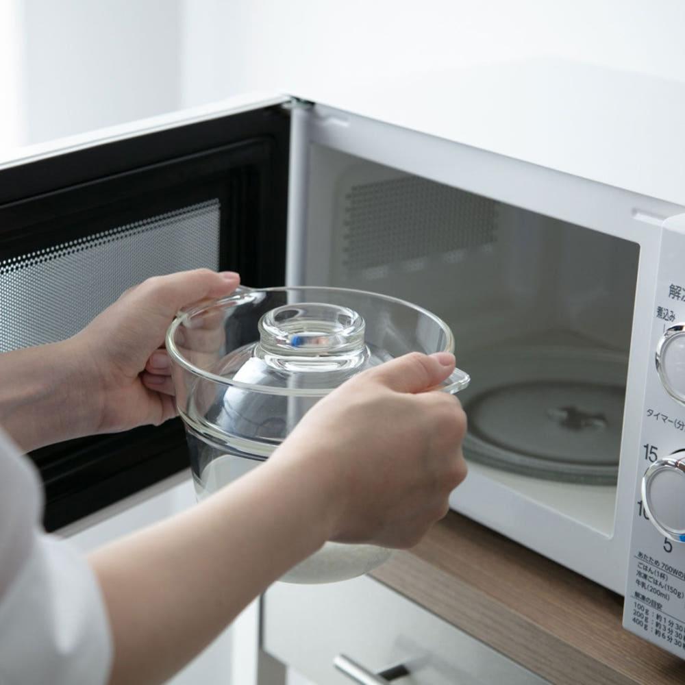 HARIO 하리오 이치젠야 전자레인지용 밥솥 1인분용 XRCPN-1 / 실리콘 리뉴얼제품