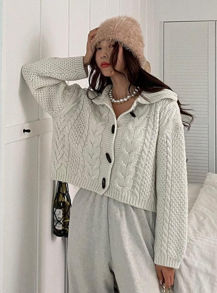 떡볶이 울니트가디건 (3color) 무료배송