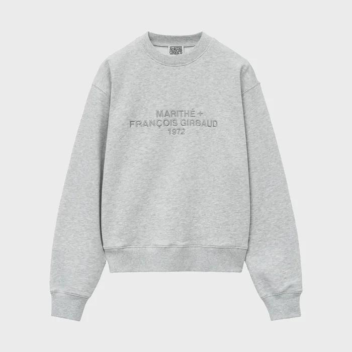 LETTERING LOGO SWEATSHIRT light heather gray